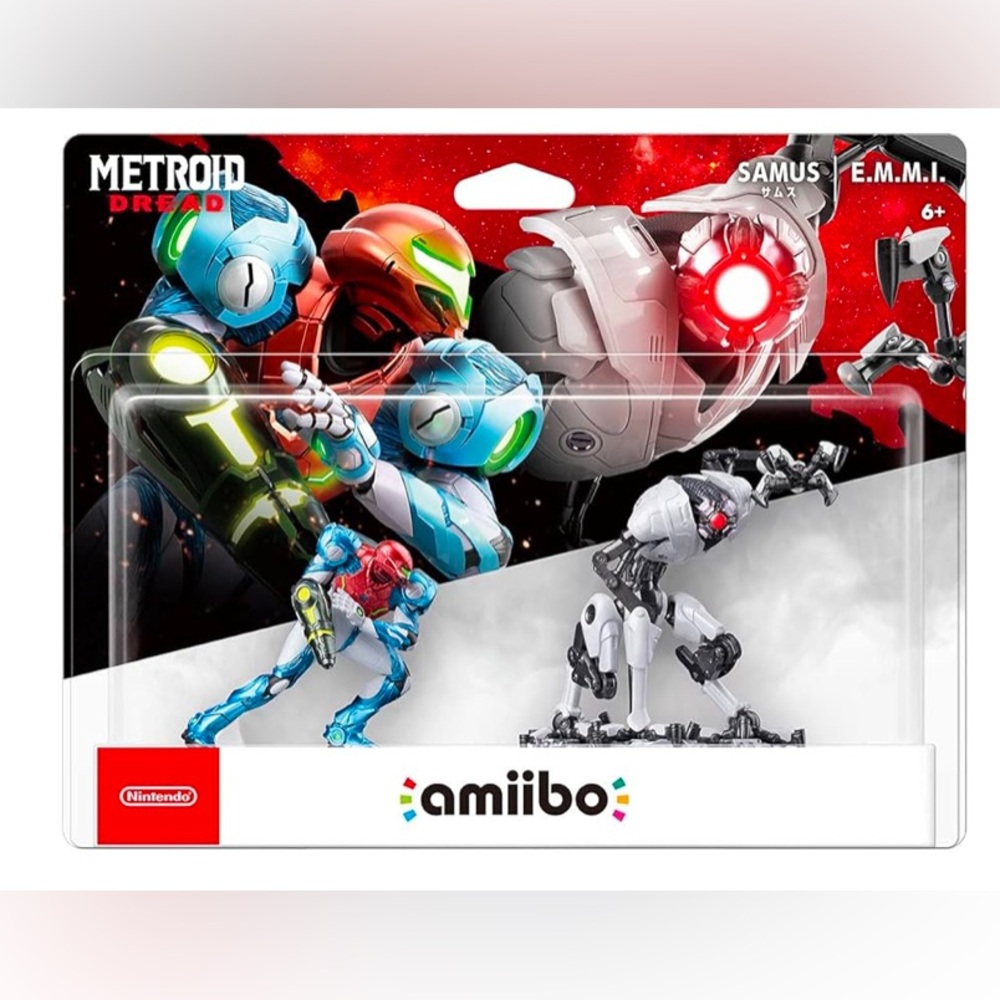 Nintendo Switch Amiibo Metroid Drea -Sammus & E.M.M.I. Set. Brand New/Never Used